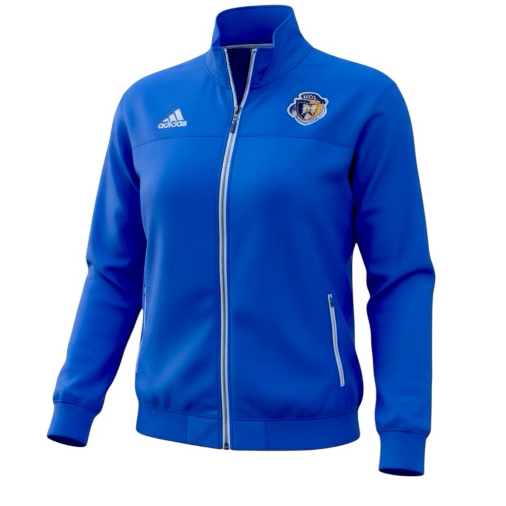 Vintage Adidas Royal Blue Jacket UCR University of California Riverside Size L